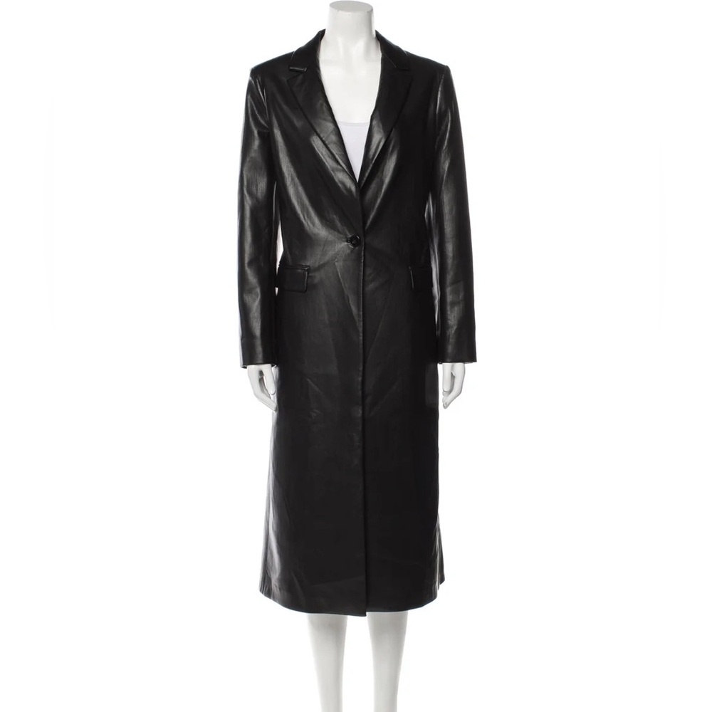 Alice and Olivia faux leather coat